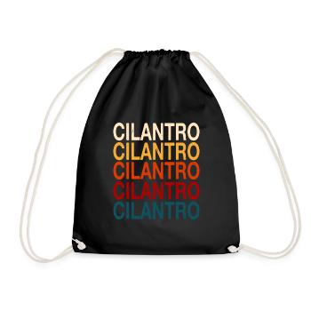 Coriander - Drawstring Bag - black - Front
