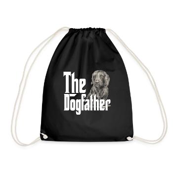 Teckel Chien Papa Dogpère Chiens Papa Père Rott - Sac de sport léger - noir - Devant