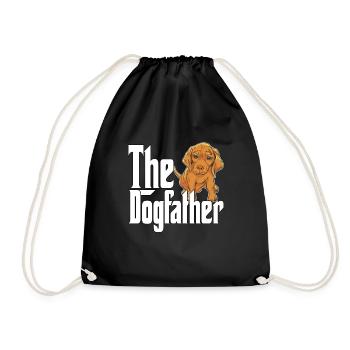 Magyar Vizsla Puppy Dog Dad Dogfather Dogs Daddy F - Sac de sport léger - noir - Devant