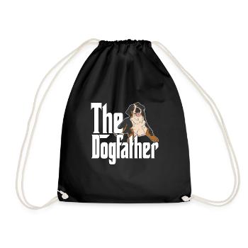 Bouvier Bernois Chien Papa Dogfather Chiens PapaB - Sac de sport léger - noir - Devant