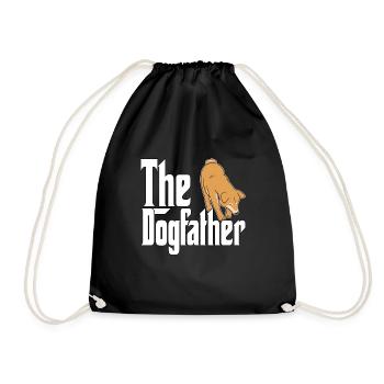 Shiba Inu Chien Papa Chien Père Chiens Papa Père Rott - Sac de sport léger - noir - Devant