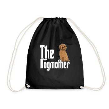 Labradoodle Chien Maman Chienne Chiens Maman - Sac de sport léger - noir - Devant