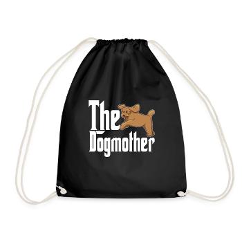 Labradoodle Chien Maman Chienne Chiens Maman - Sac de sport léger - noir - Devant
