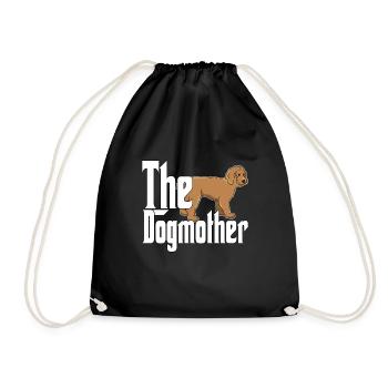 Labradoodle Chien Maman Chienne Chiens Maman - Sac de sport léger - noir - Devant