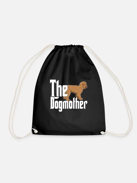 Labradoodle Dog Mom Dogmother Dogs Mommy - Turnbeutel - Schwarz