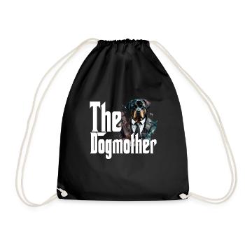Rottweiler Chien Maman Chienne Chiens Maman Rottie - Sac de sport léger - noir - Devant