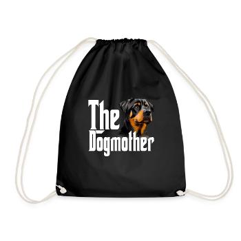 Rottweiler Chien Maman Chienne Chiens Maman Rottie - Sac de sport léger - noir - Devant