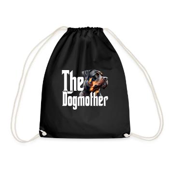 Rottweiler Chien Maman Chienne Chiens Maman Rottie - Sac de sport léger - noir - Devant