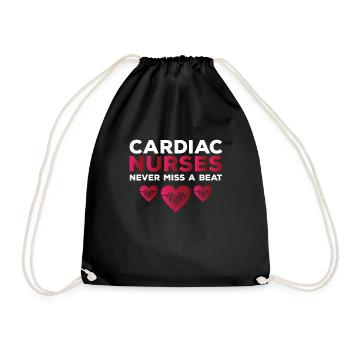 Retro Ferry Clothing Container Ship - Drawstring Bag - black - Front
