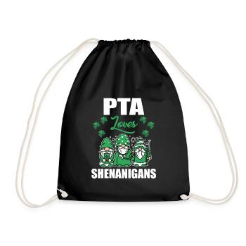 PTA adore la Saint-Patrick irlandaise de Shenanigance - Sac de sport léger - noir - Devant