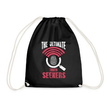 The Ultimate Truth Seekers, Forensic Experts - Drawstring Bag - black - Front