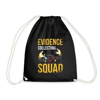 Evidence Collection Squad, Ermittler - Turnbeutel - Schwarz - Vorne