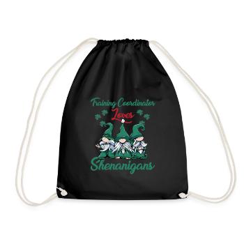 Coordonnatrice de la formation Fête de la Saint-Patrick - Sac de sport léger - noir - Devant