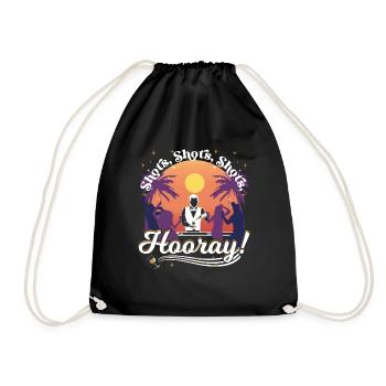 Shots - Drawstring Bag - black - Front