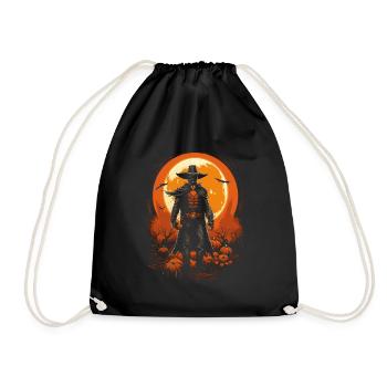 Halloween Cowboy Aventure Scary Far West - Sac de sport léger - noir - Devant