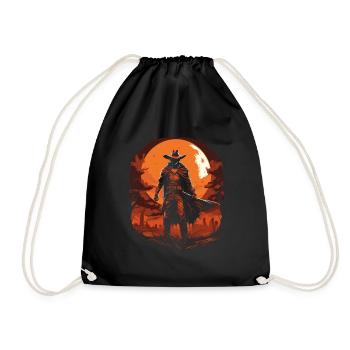 Halloween Cowboy Aventure Scary Far West - Sac de sport léger - noir - Devant