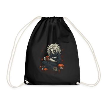 Zombies artisanaux effrayants pour Halloween - Sac de sport léger - noir - Devant