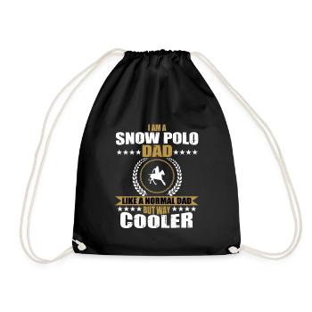 Snow Polo Daddy Cadeau Homme - Sac de sport léger - noir - Devant