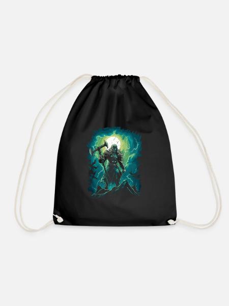 Der Gott des Donners auf deinem Halloween Thor - Turnbeutel - Schwarz