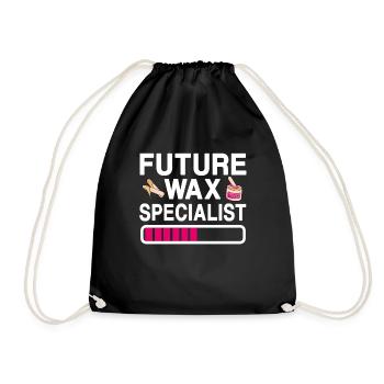 Future Waxing Specialist Beauty School - Drawstring Bag - black - Front
