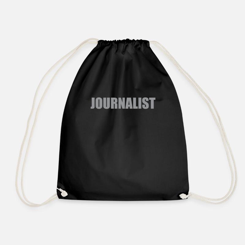 Journalist - Turnbeutel - Schwarz