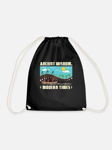Ancient Wisdom, Modern Times - Turnbeutel - Schwarz