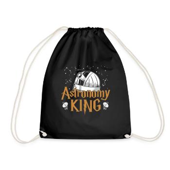 Astronomy King - Drawstring Bag - black - Front