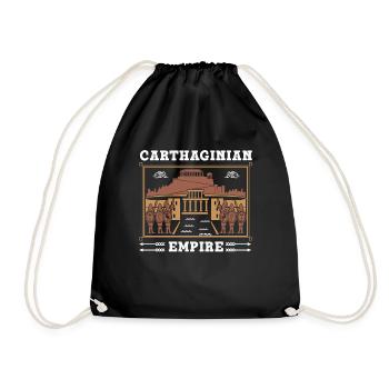 Empire carthaginois - Sac de sport léger - noir - Devant