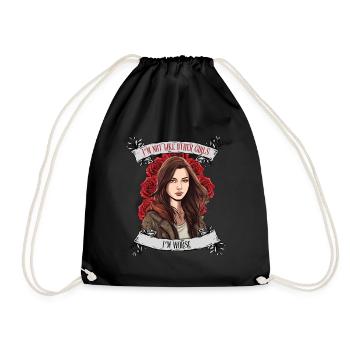 I'm not like other women, I'm worse - Drawstring Bag - black - Front