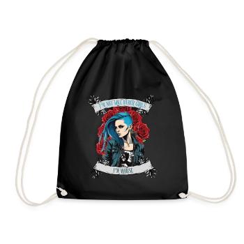 I'm not like other women, I'm worse - Drawstring Bag - black - Front