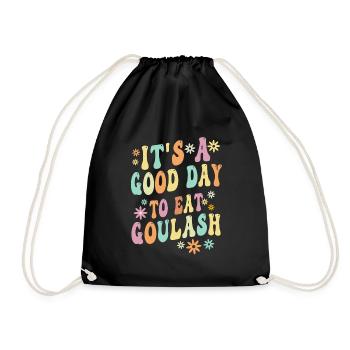 Ungarisches Gulasch-liebhaber-shirt - Turnbeutel - Schwarz - Vorne