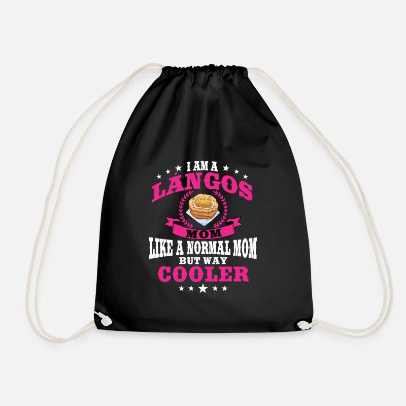 Langos Mama - Turnbeutel - Schwarz
