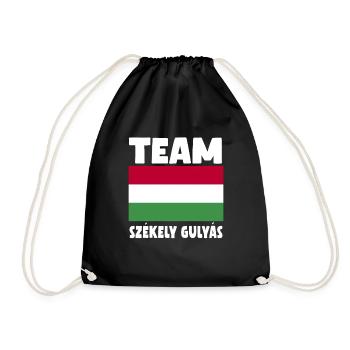 Pig LeadTeam Szekely Gulyas - Drawstring Bag - black - Front