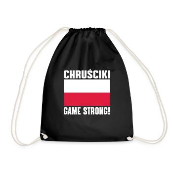 Chrusciki Jeu Fort - Sac de sport léger - noir - Devant