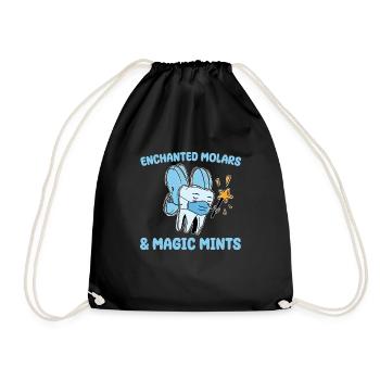 Pediatric Dentist Design - Drawstring Bag - black - Front