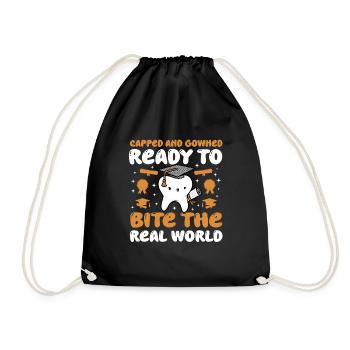 Dentistry Student - Drawstring Bag - black - Front