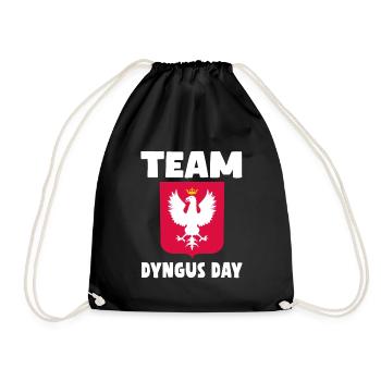 Chemise de jour Team Dyngus - Sac de sport léger - noir - Devant