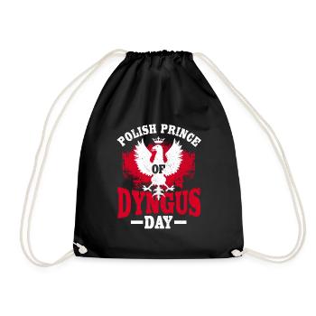 Dyngus Day Polish Easter Monday Water Fight - Drawstring Bag - black - Front