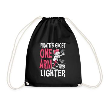 HallHand Amputee Halloween Humor - Drawstring Bag - black - Front