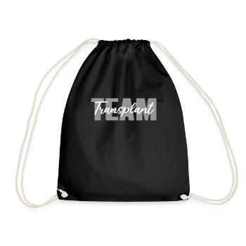Transplant Team - Drawstring Bag - black - Front