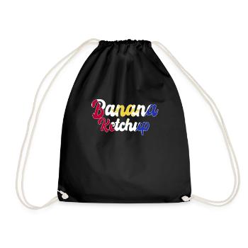Ketchup à la banane aux couleurs philippines - Sac de sport léger - noir - Devant