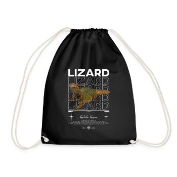 Uromastyx Streetwear Gardien de lézard - Sac de sport léger - noir - Devant