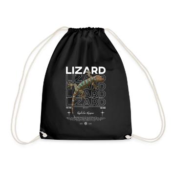 Tokay Gecko Streetwear Lizard Keeper - Sac de sport léger - noir - Devant