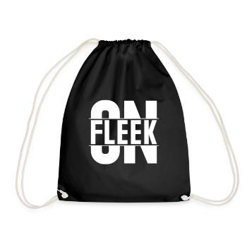 ON FLEEK I'm On Fleek - Drawstring Bag - black - Front