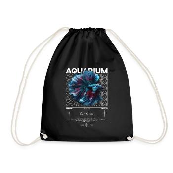 Betta Fish Keeper Streetwear moderne - Sac de sport léger - noir - Devant
