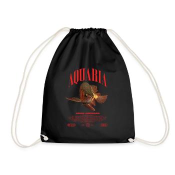Asian Arowana Monster Fish Keeper Streetwear - Drawstring Bag - black - Front