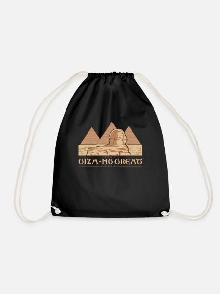 Giza-ng great - Turnbeutel - Schwarz