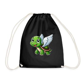 Tortue Ange Ailes Halo Farm Landw - Sac de sport léger - noir - Devant