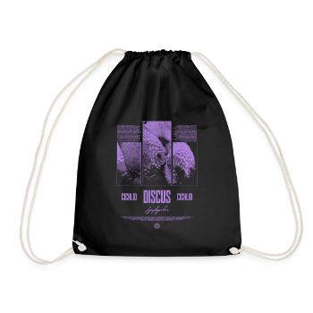 Discus Cichlidé Aquarium Fish Keeper - Sac de sport léger - noir - Devant
