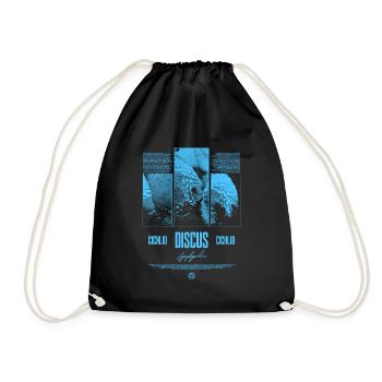 Discus Cichlidé Aquarium Fish Keeper - Sac de sport léger - noir - Devant